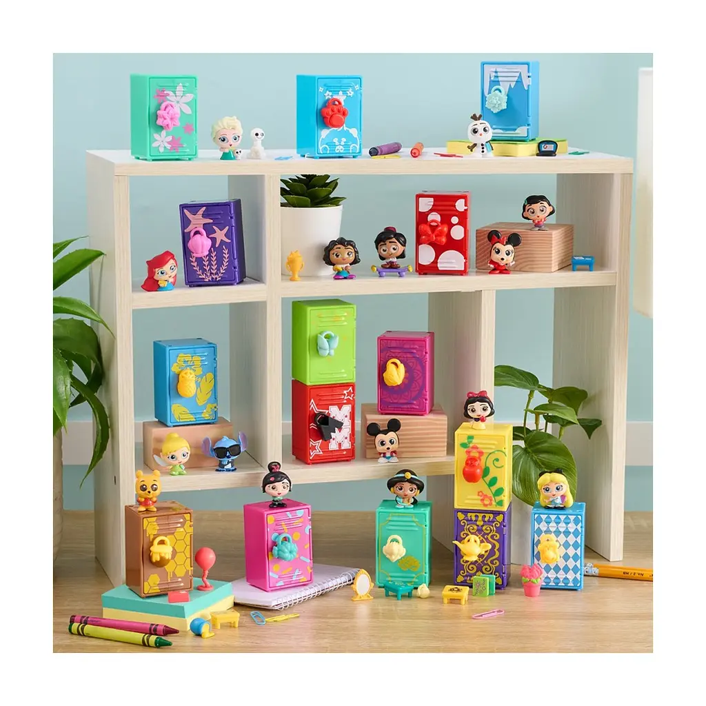 Игровой набор Disney Doorables серии Academy - Шкафчик с сюрпризом (фигурка, аксессуары) (44722K) - фото 3