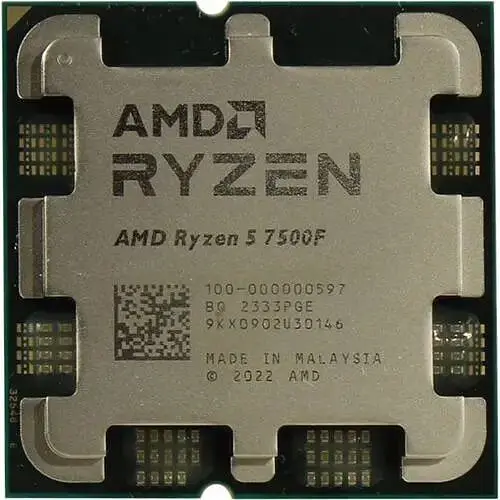 Процессор AMD Ryzen 5 7500F sAM5 Tray (100-000000597) - фото 4
