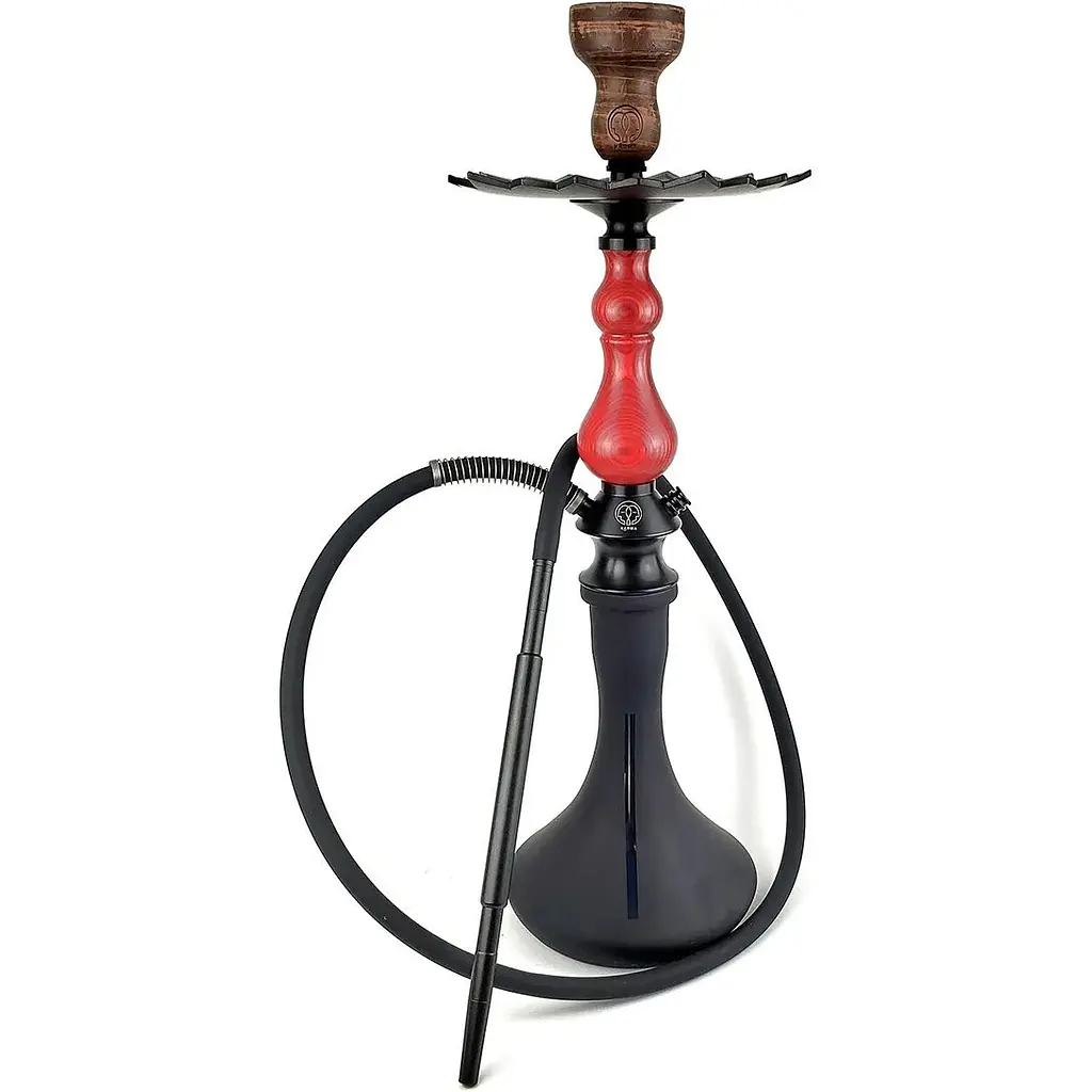 Кальян KARMA HOOKAH 0.1 Red (Craft Black Matt) - фото 2