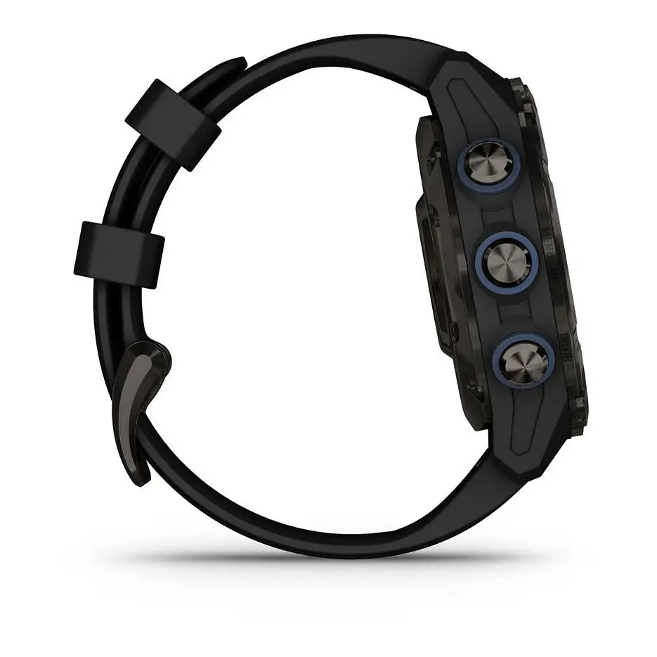 Спортивные часы Garmin Descent Mk3i – 43 mm Carbon Gray DLC Titanium w. Black Silicone Band (010-02753-10/11) - фото 5
