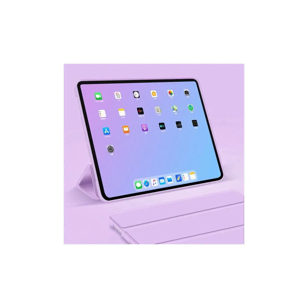 Чохол до планшета BeCover Tri Fold Soft TPU Silicone Apple iPad Air 11" M4 2026 Purple (715241) - фото 6