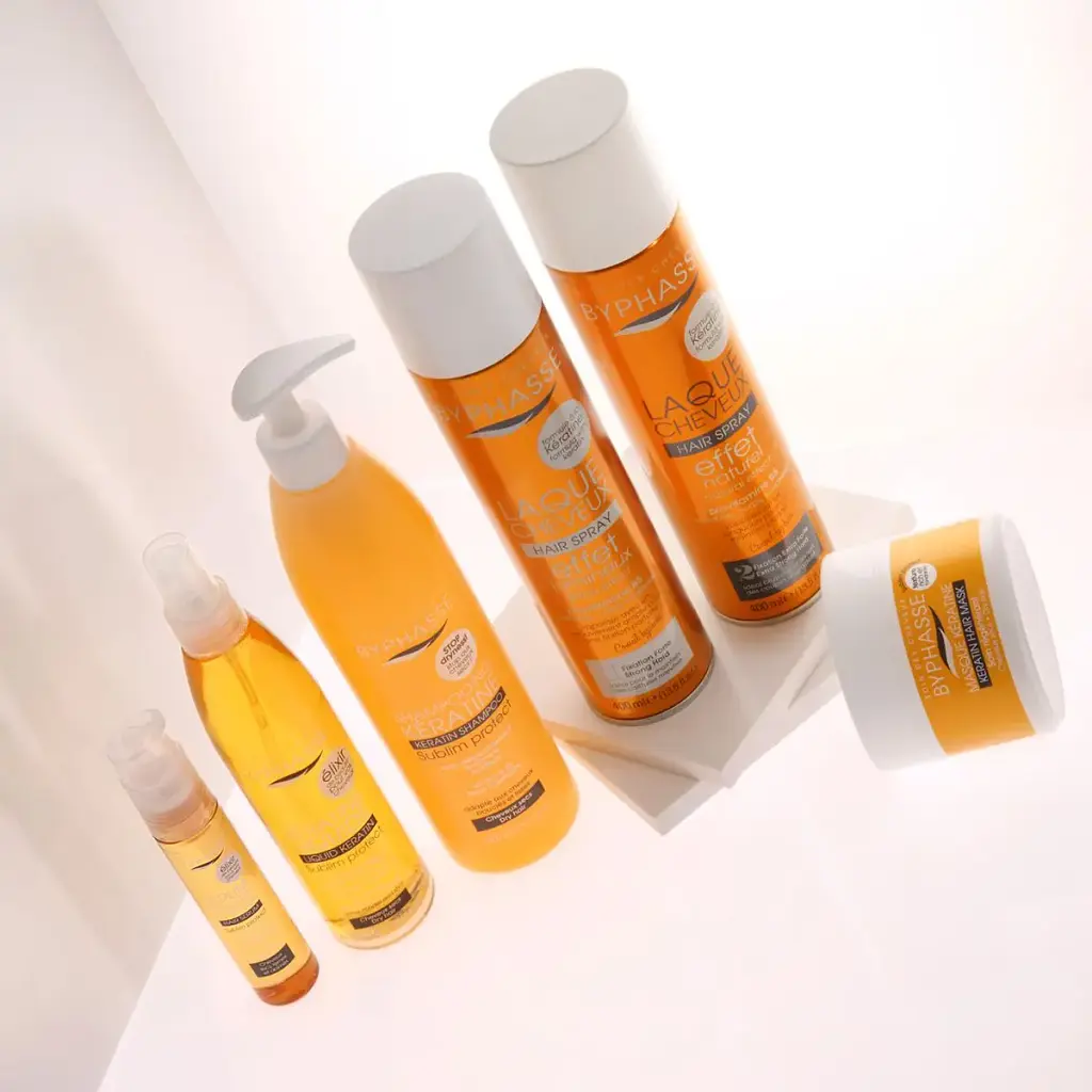 Кератиновый шампунь для сухих волос Byphasse 520 мл - фото 2