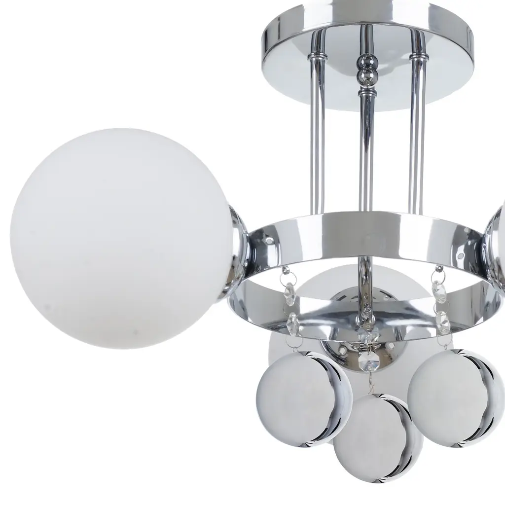 Люстра Brille потолочная молекула E14 CH (BR-02 520C/3) - фото 4