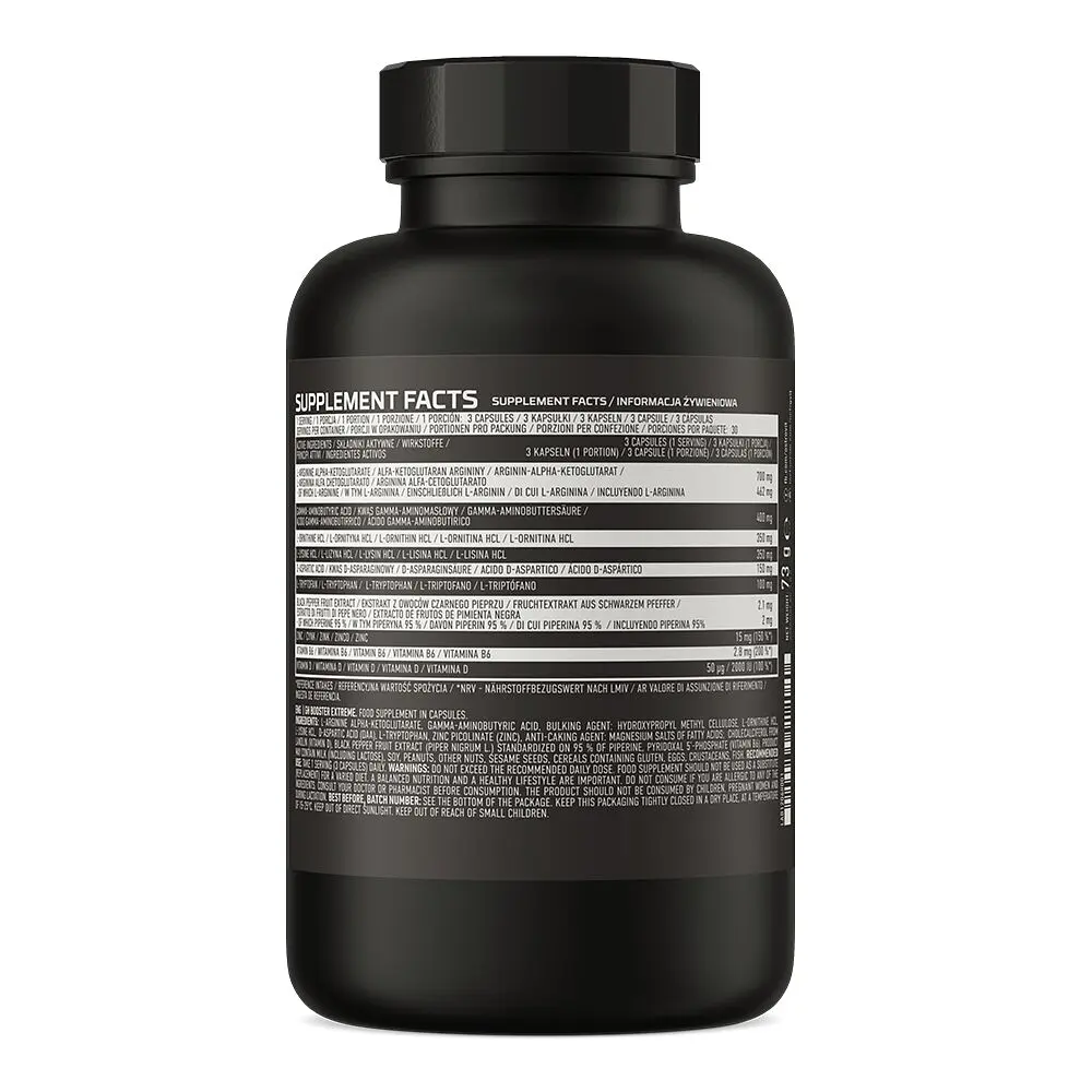 Стимулятор тестостерону OstroVit GH Booster Extreme, 90 капсул - фото 2