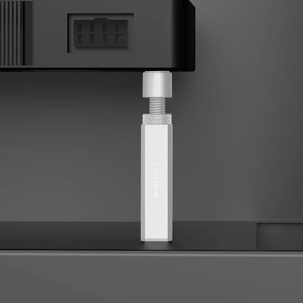 Підставка для відеокарти Coolmoon GH-120 Silver (GH120-Silver) - фото 3