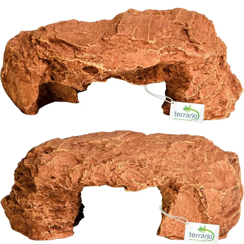 Декорація криївка Terrario Mountain Shelf M 22x17x8,5см (23188) - фото 5