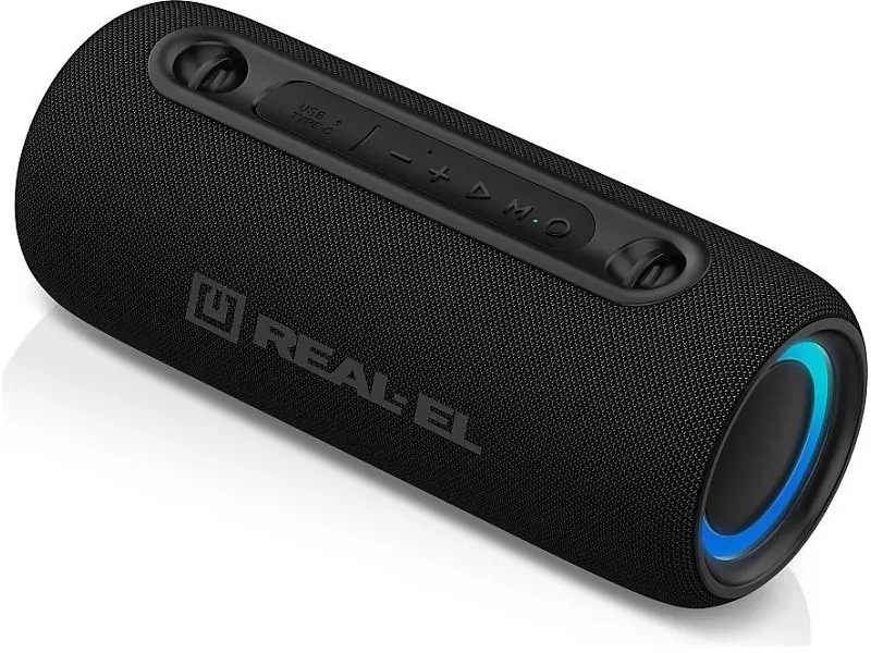 Портативна колонка REAL-EL X-725 Black (EL121600028) - фото 7