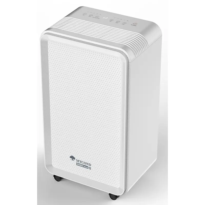 Осушитель воздуха Mycond Roomer Smart 12 бытовой, 12 л. в сутки, 120 м3/час, 25 м2, дисплей, эл. кер-ния, Wi-Fi, таймер, авто выкл., белый - фото 2