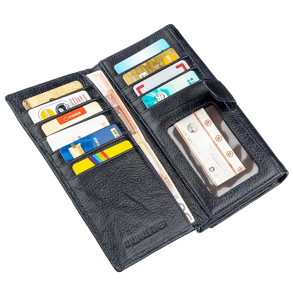 Женский кожаный кошелек-клатч ST Leather 17х9 см acs0015260 - фото 6