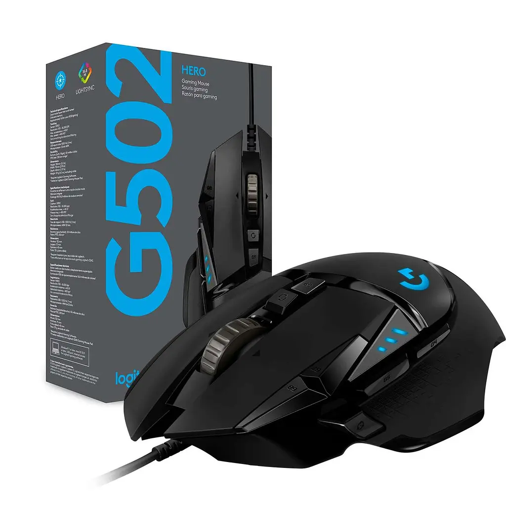 Мышь Logitech G502 HERO (910-005470) черная - фото 5