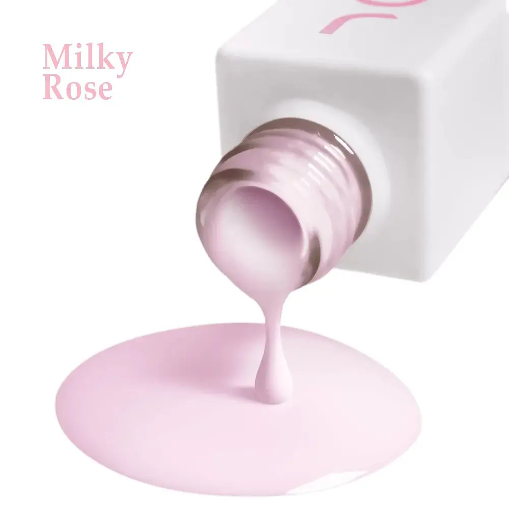 Камуфлююча база для нігтів BB Cream Base 02 Milky Rose JOIA vegan 8 мл - фото 4