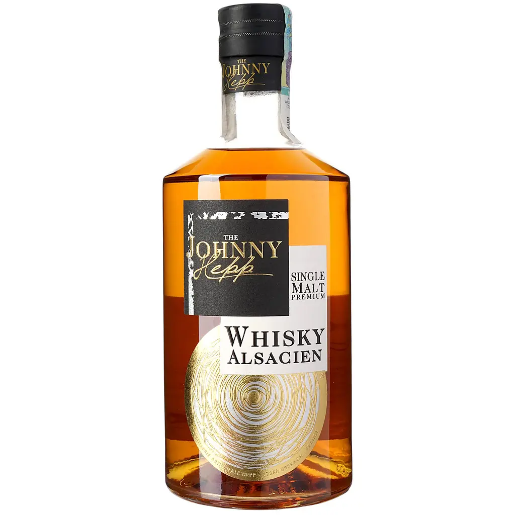 Віскі Johnny Hepp Alsacien 40% 0.7 л у подарунковій упаковці - фото 2
