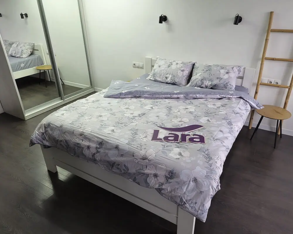 Постільна білизна LARA сатин d13228е євро - фото 2