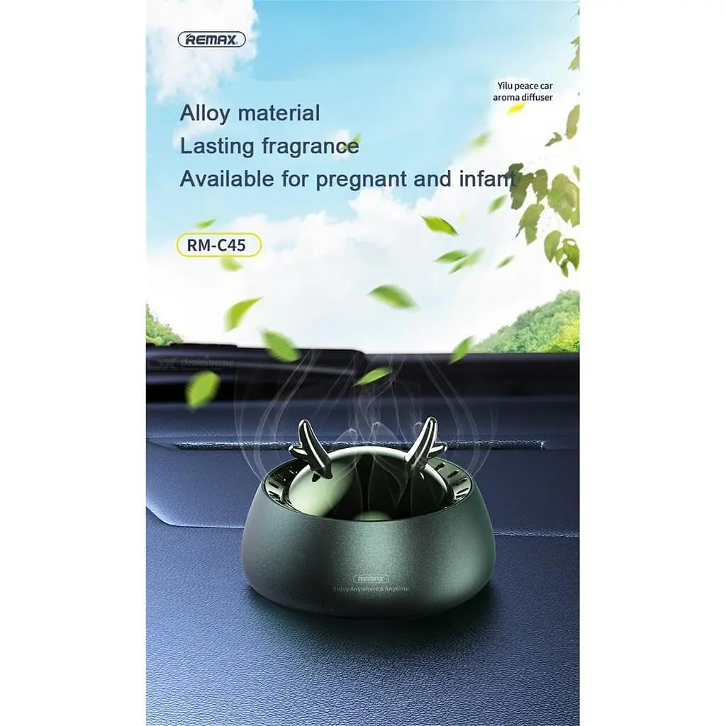 Ароматизатор для автомобіля Remax RM-C45 Yilu Peace Car Aroma Diffuser темно-синій - фото 7
