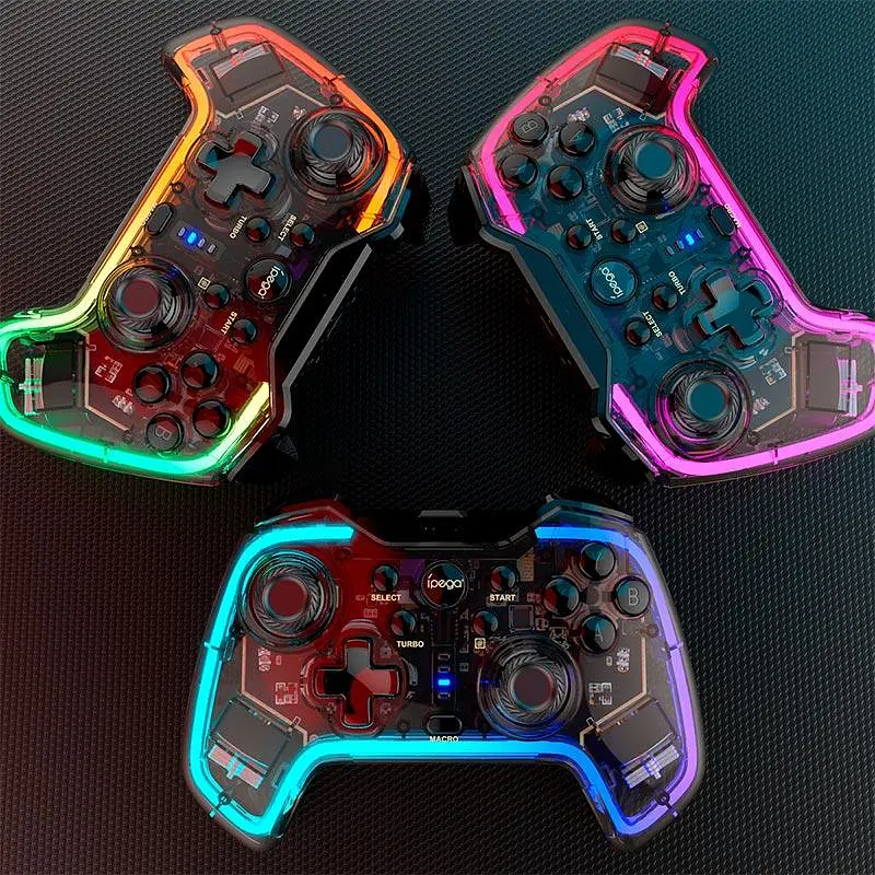 Игровой контроллер iPega Bluetooth PG-9238 RGB Android iOS PC/PS - фото 2