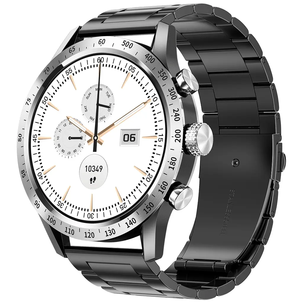 Смарт-годинник Lemfo HT20 2 ремінці Black (6717122e)