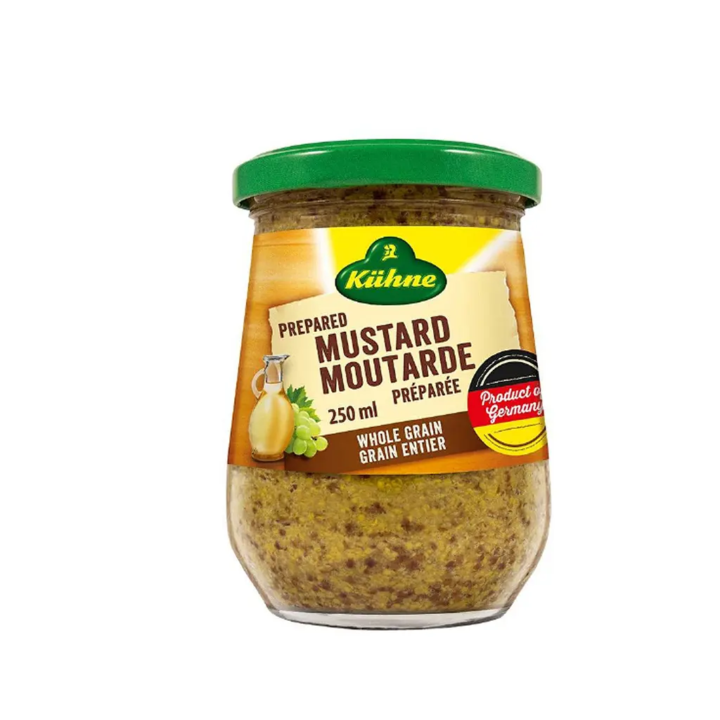 Гірчиця Kühne Coarse MUSTARD зерниста 255г.