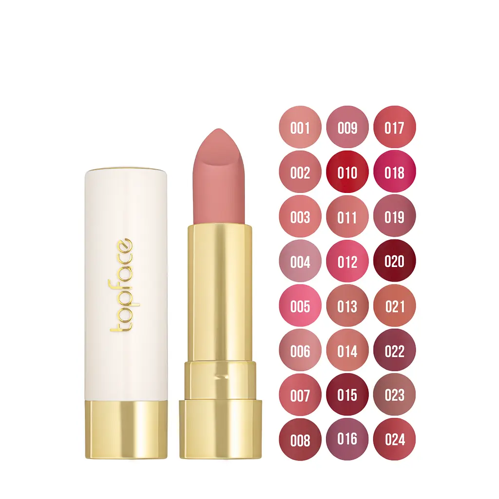 Помада для губ матова Topface PRO HD Soft Matte Lipstick PT158, № 016 - фото 5