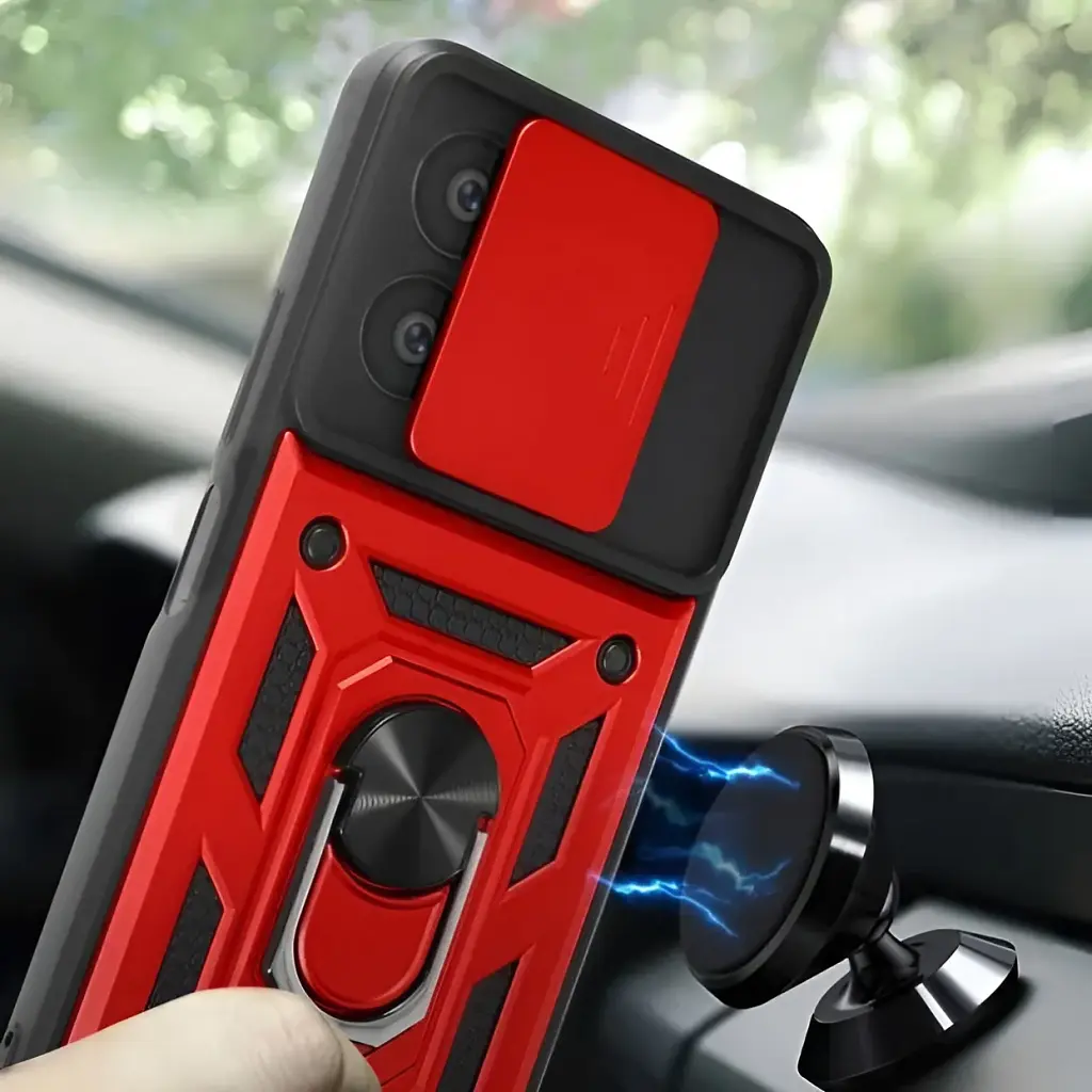 Панель BeCover Military для Xiaomi Redmi 13C / Poco C65 Red (710564) - фото 3