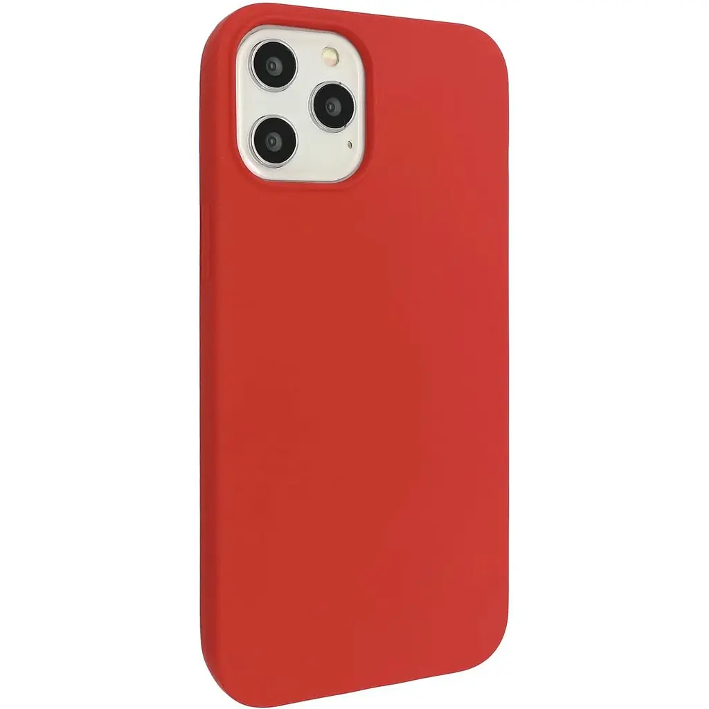 Чохол-накладка Molan Cano Silicone Hana SF Jelly для Apple iPhone 12 Pro Max 6.7" (red) - фото 3