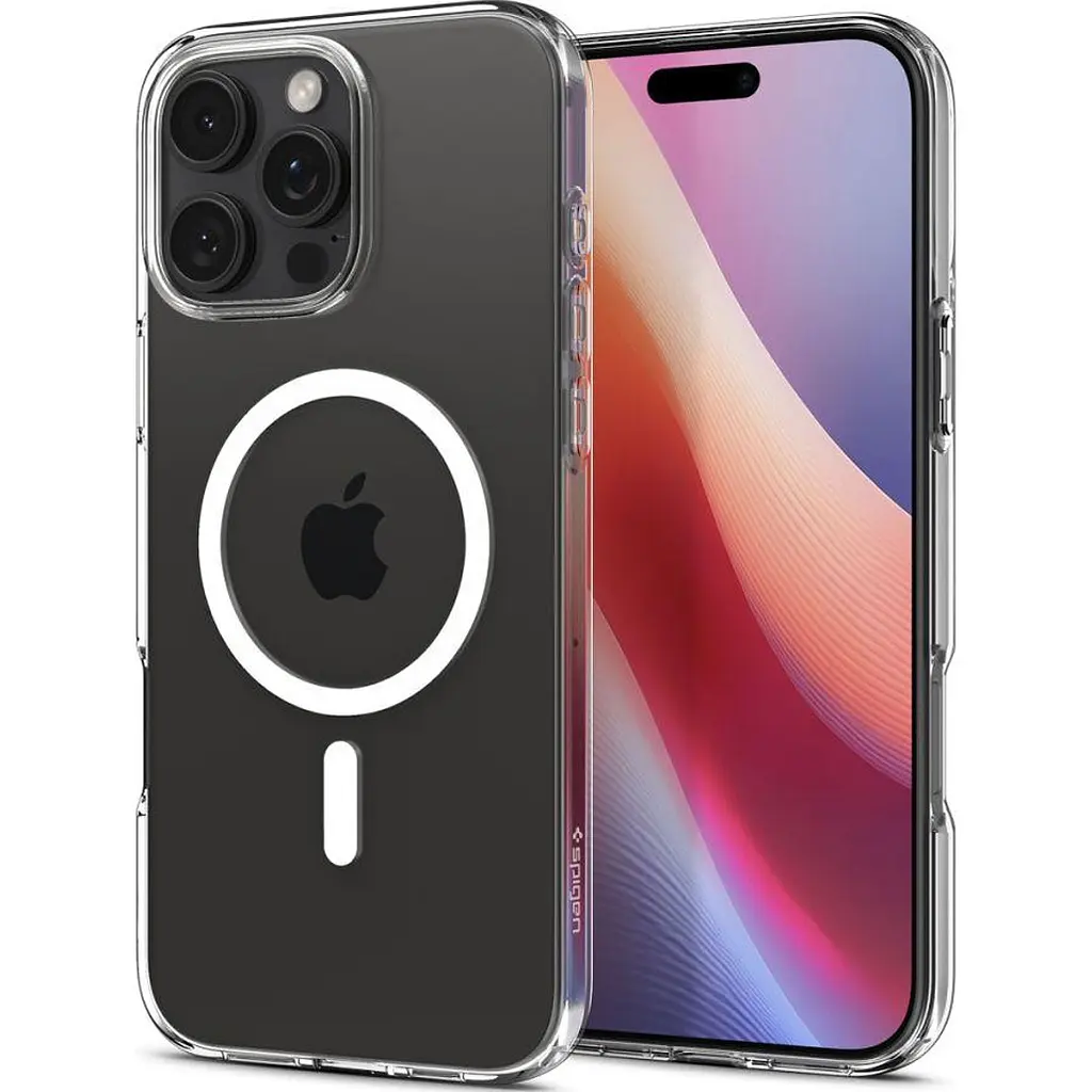 Чохол Spigen Liquid Crystal with MagSafe для Apple iPhone 16 Pro Max Crystal Clear (ACS08387) [122072] - фото 4