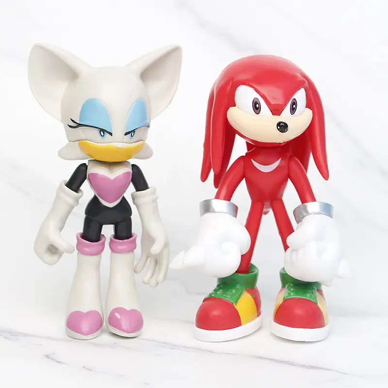 Набір фігурок Сонік, Іграшки персонажі Sonic the Hedgehog 6 шт. - фото 6