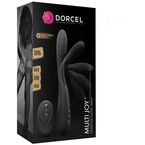 Вибратор для пар Dorcel Multi Joy с пультом ДУ - фото 7