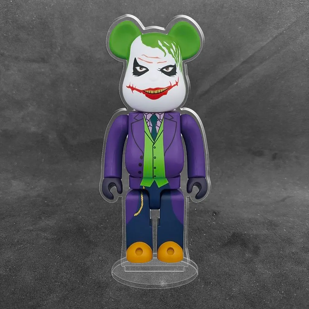 Акрилова колекційна фігурка Bearbrick Joker The Dark Knight