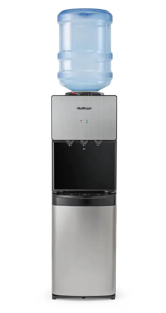 Підлоговий кулер HotFrost V400BS з холодильником - фото 3