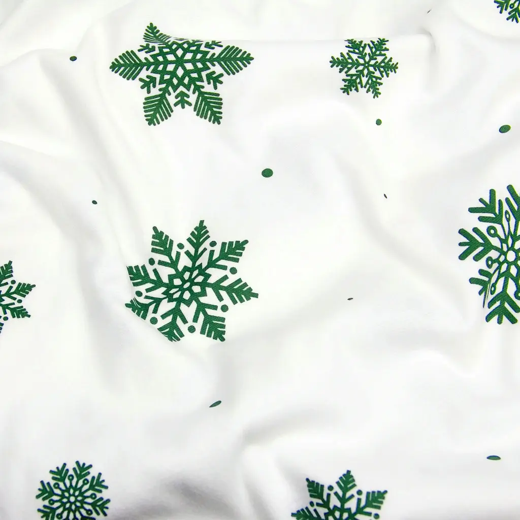 Наволочка фланель 50х70 SNOWFLAKES EVERGREEN COSAS (4822052474068) - фото 5
