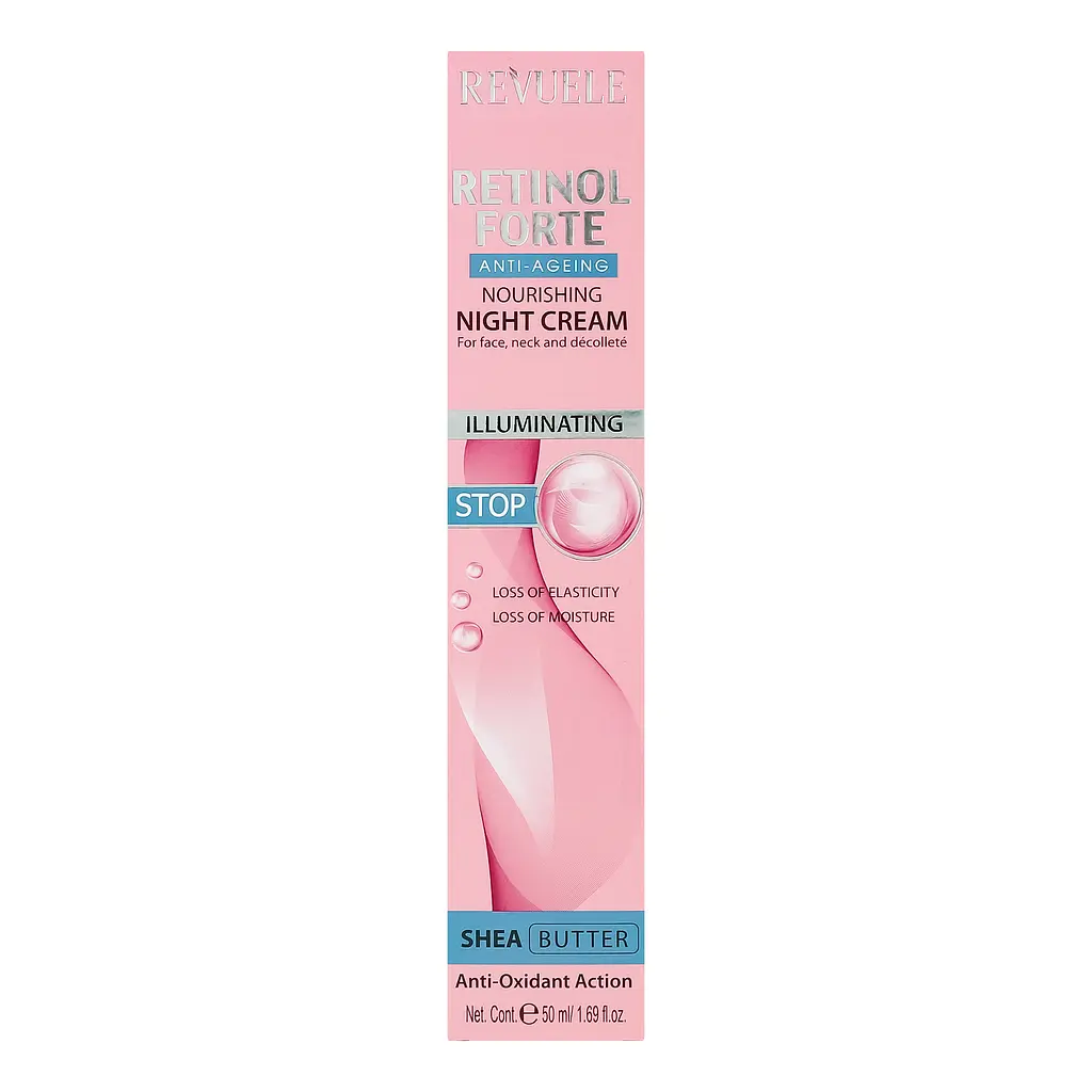 Мультиактивний крем для обличчя Revuele Retinol Forte Живильний, нічний, 50 мл - фото 3