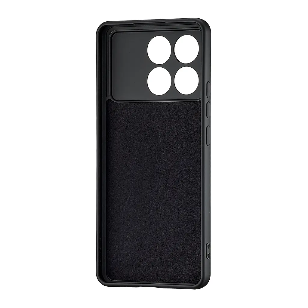 Чохол TPU Colorful Protected Camera Xiaomi Poco X6 Pro 5G/Redmi K70E 5G Black - фото 2