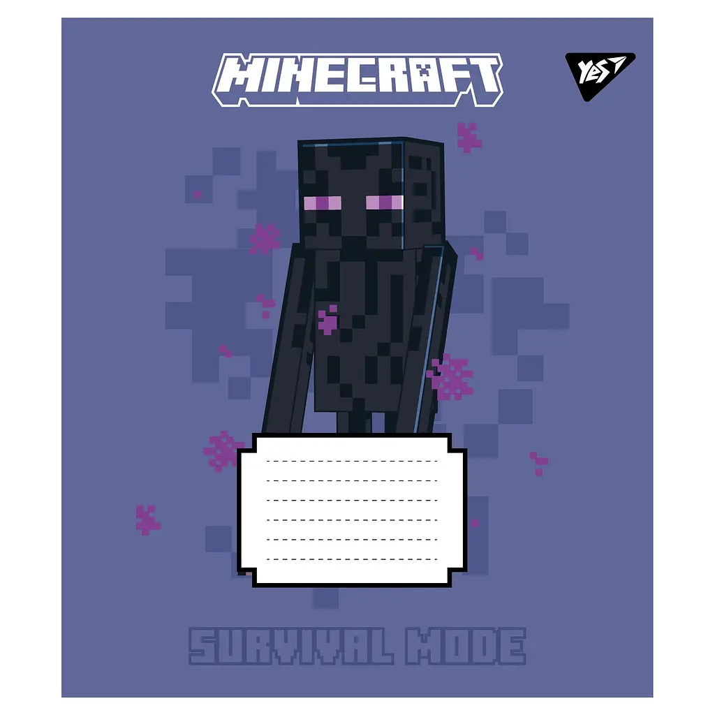 Набор тетрадей Yes Minecraft Signs А5, 24 листа 20 шт. (767562) - фото 5
