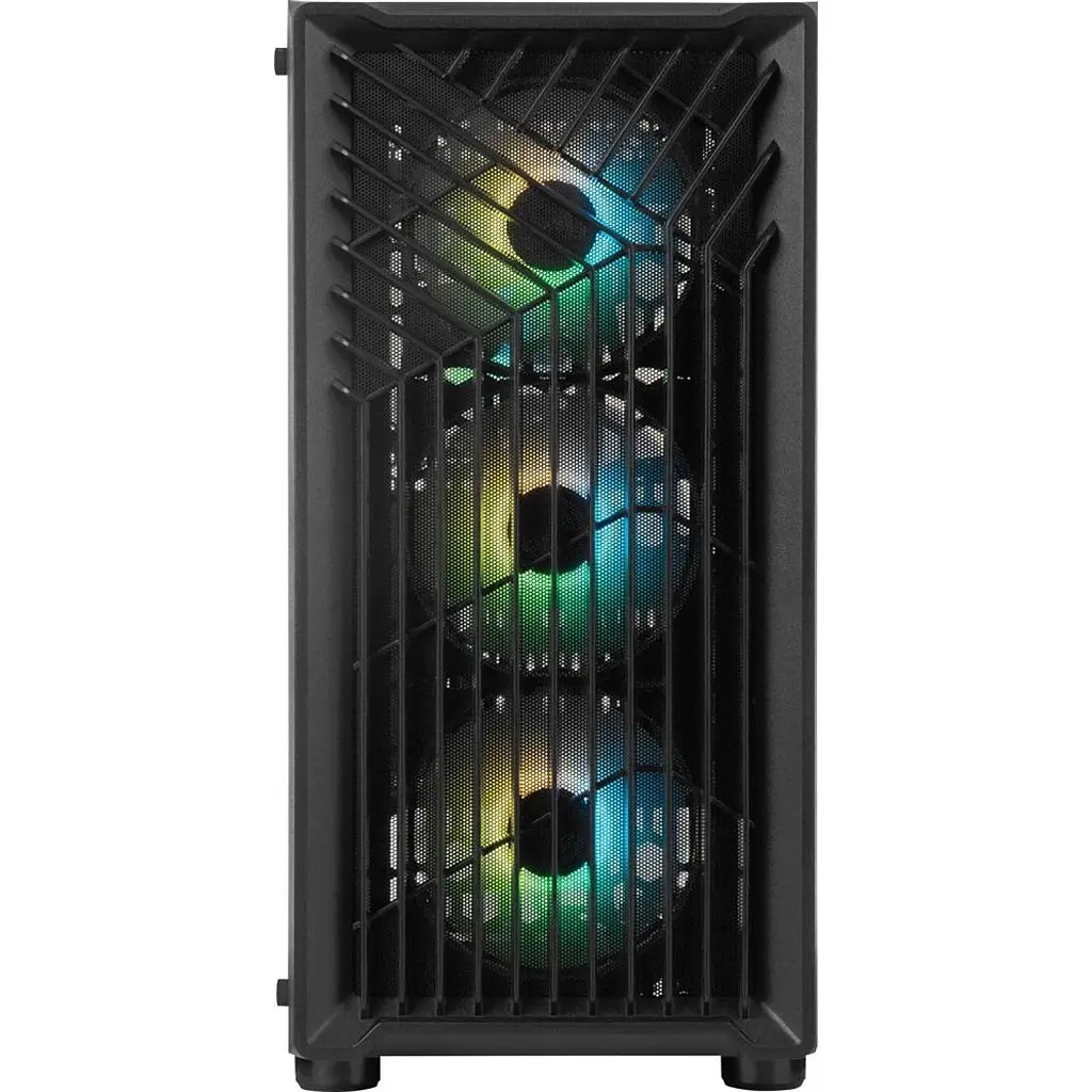 Корпус Prologix Flow GM-05RB Black [173430] - фото 3