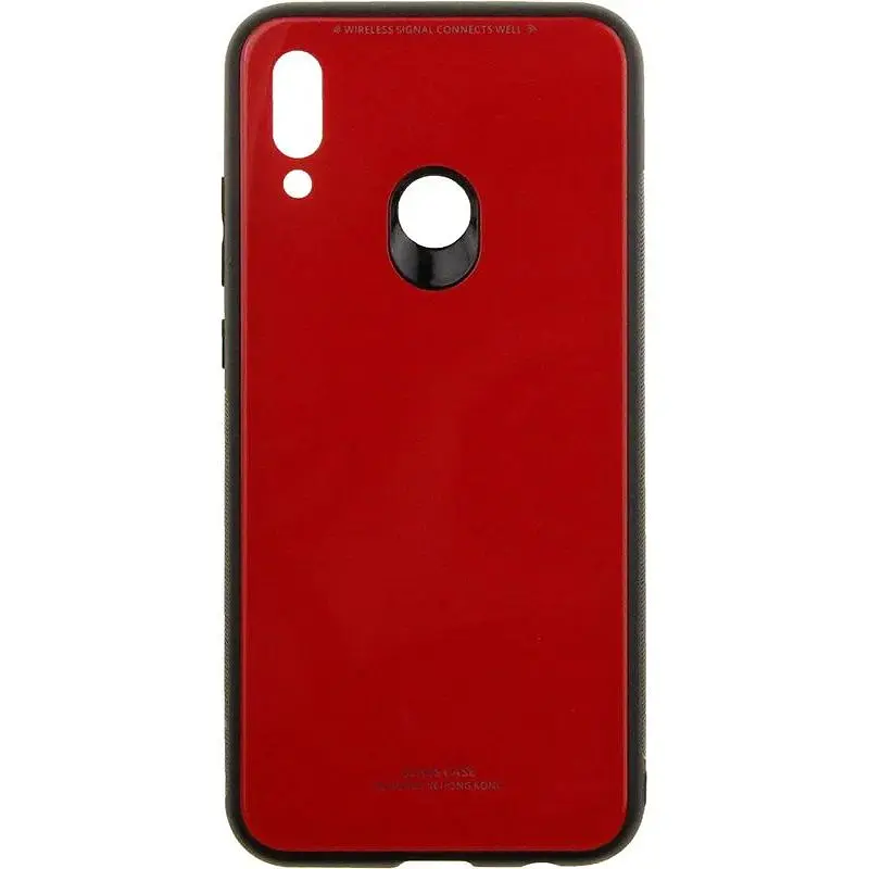 Чохол-накладка Toto Pure Glass Case HuAwei P Smart 2019 Red - фото 3
