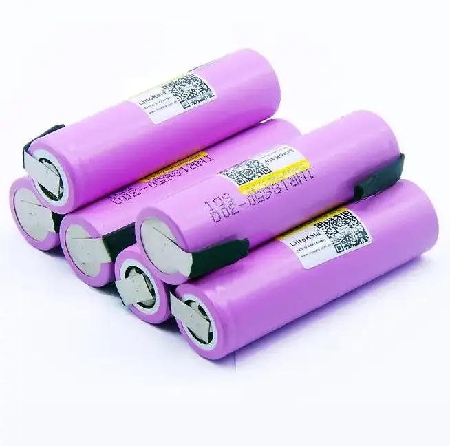 Акумулятор високострумовий LiitoKala Li-ion 18650 3000mAh 3,7V INR18650-30Q 20A Бузковий - фото 3