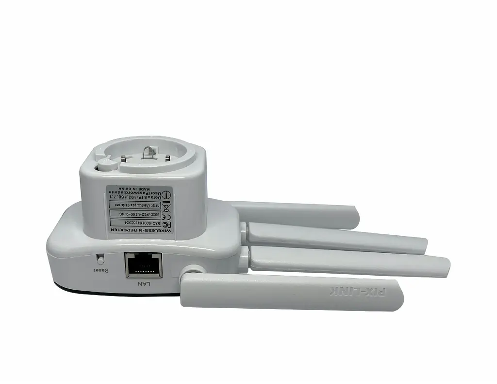 Ретранслятор Pix-Link X300R2 300 Мбит/с 2.4ГГц Белый (UNRWSW020403W 7690) - фото 12