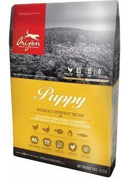 Сухой корм Orijen Puppy 6.0 кг для щенков всех пород (курица, индейка, сельдь, камбала) - фото 1