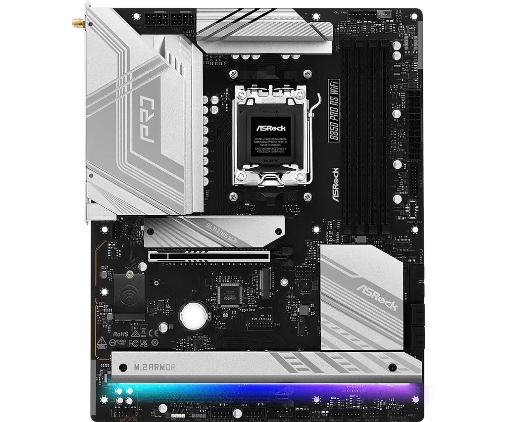 Материнская плата ASRock B850 Pro RS WiFi Socket AM5 - фото 2