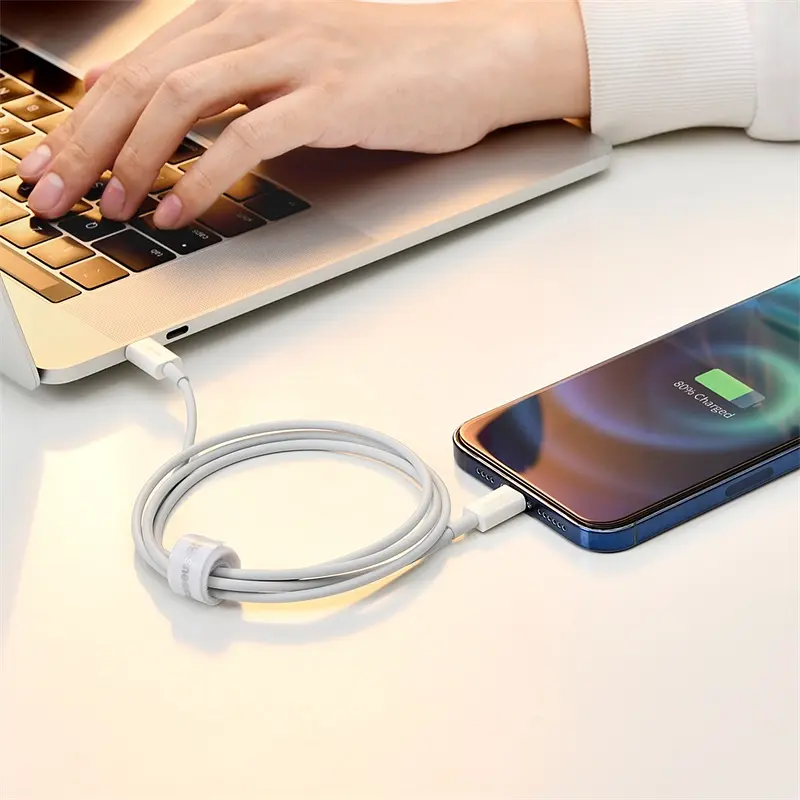 Кабель Baseus Superior Series Fast Charging USB-C to Lightning PD 20W 1м White (CATLYS-A02) [73382] - фото 6