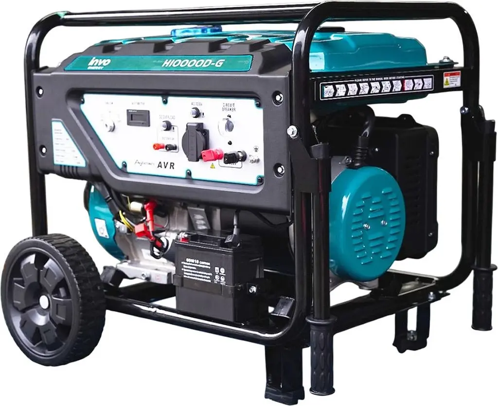 Генератор газово-бензиновий INVO H10000D-G [DD0006818] [139357] - фото 4