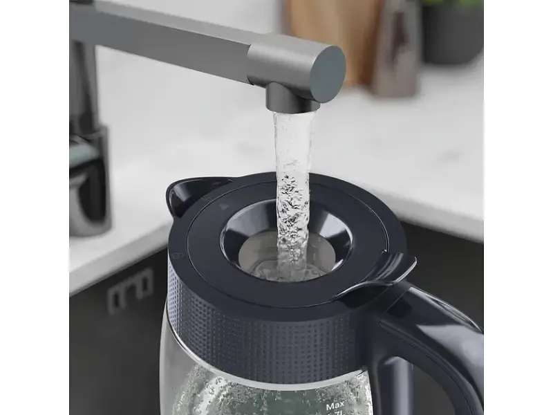 Електрочайник Tefal Morning Glass Kettle Black (KO2G08E0) - фото 3