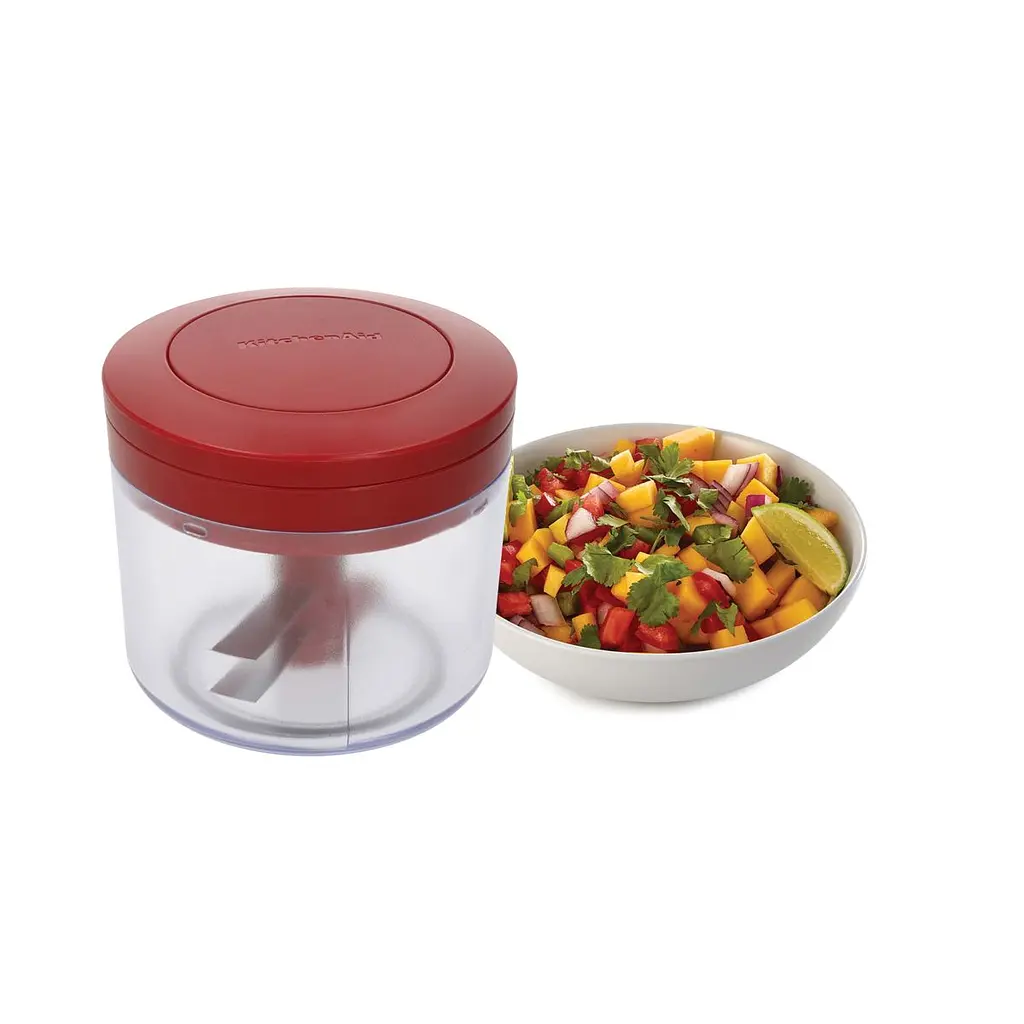 Подрібнювач KitchenAid Universal ручний, 720 мл, червоний (KQG153BXERA) - фото 2