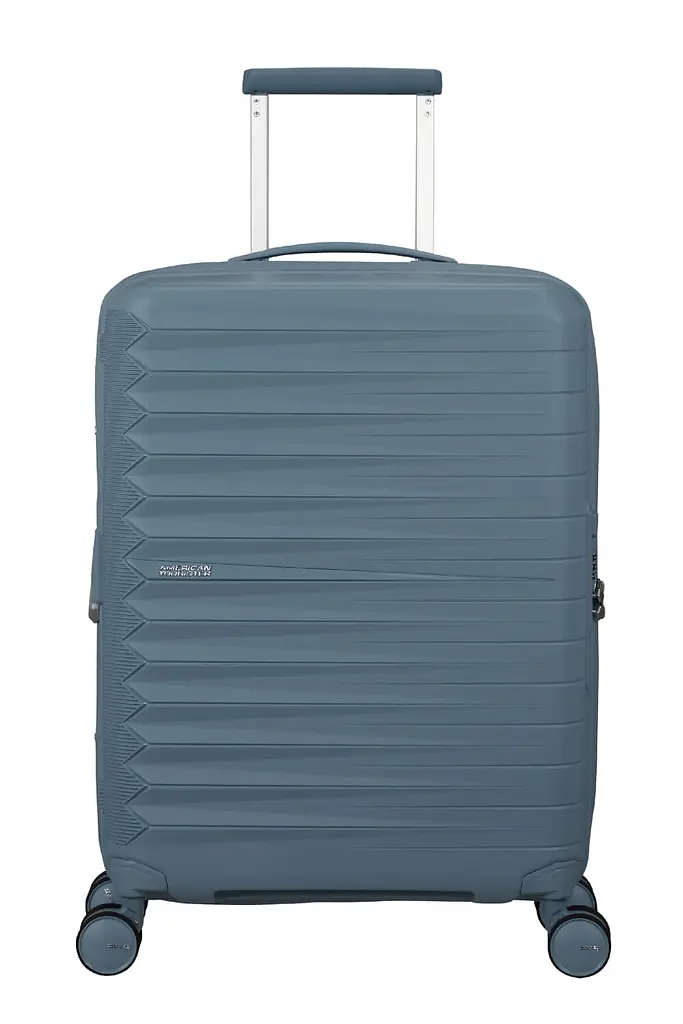 Валіза 55 См American Tourister FASTFORWARD STEEL BLUE 55х40х20(23) MI0*01001