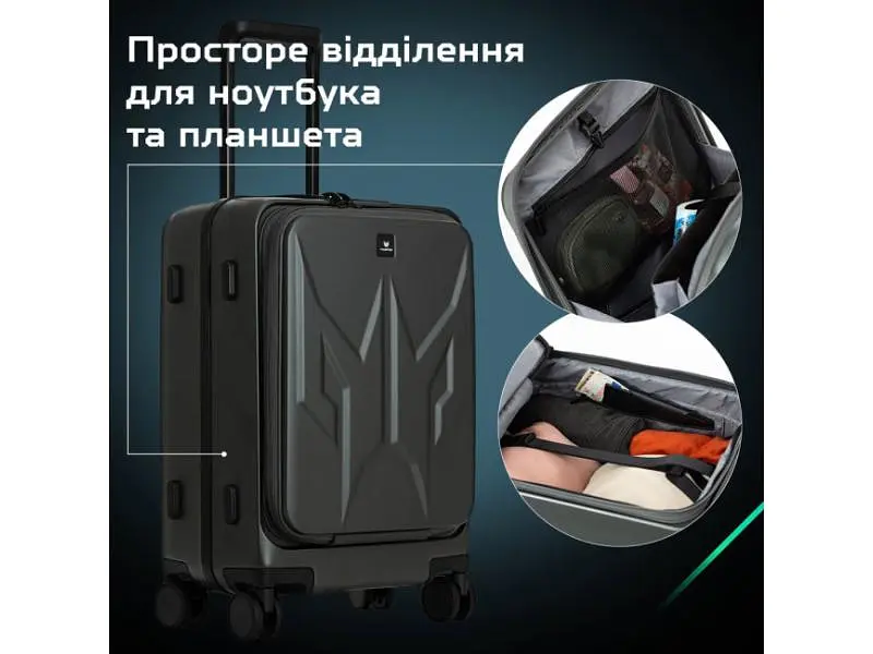 Валіза Acer Predator Streetstyle 20 Black 40л (GP.BAG11.003) - фото 11