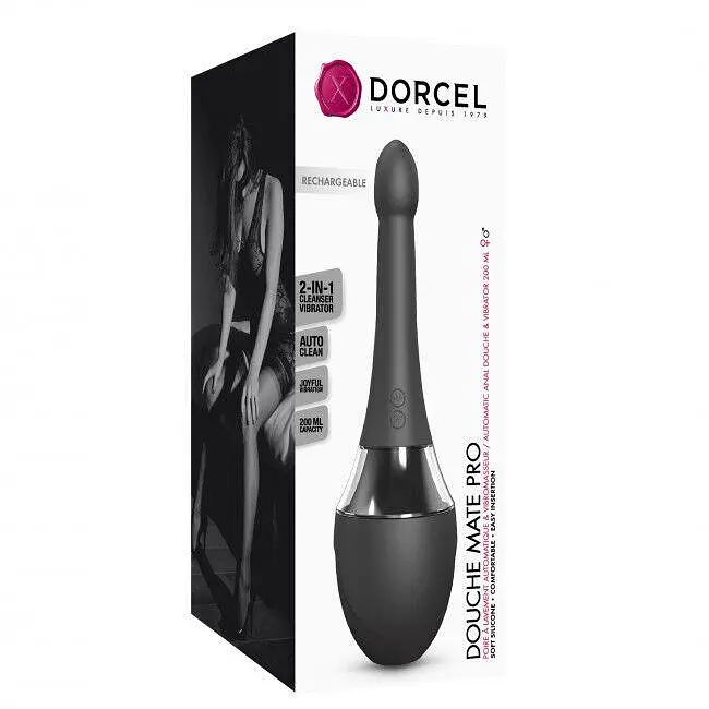 Автоматичний анальний душ-вібратор Dorcel Douche Mate Pro – Високотехнологічний пристрій для інтимної гігієни та задоволення - фото 8