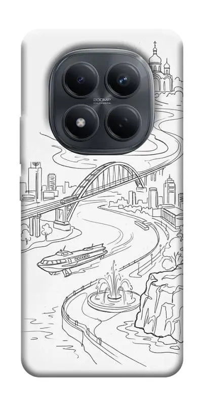 TPU чохол Demsky Dnipro spirit для Xiaomi Redmi Note 15 Pro 4G