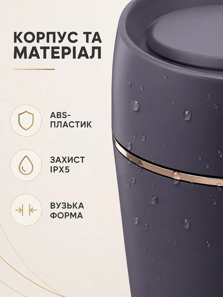 Сенсорне відро для сміття 12 л автоматичне з датчиком руху IPX5 для кухні ванної та офісу сіре (49676103) - фото 7