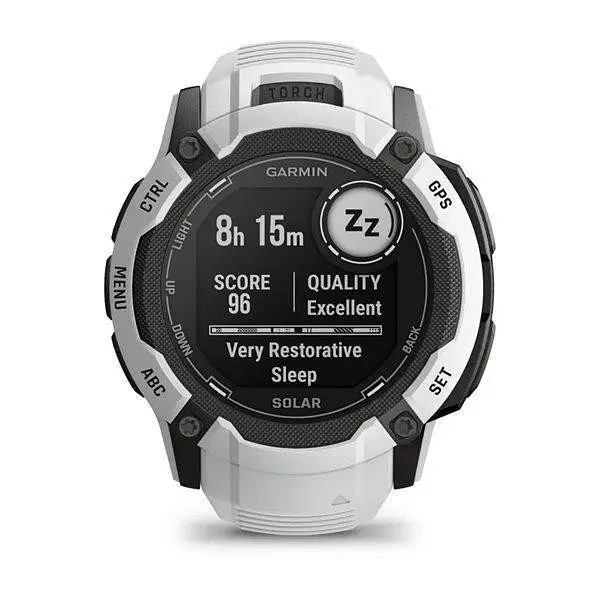 Смарт-часы Garmin Instinct 2X Solar Whitestone (010-02805-14/04) - фото 8