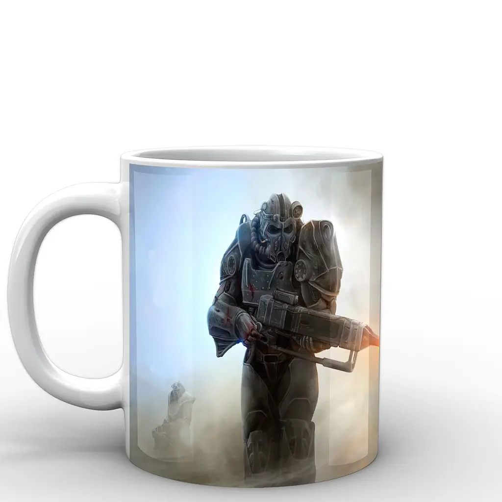 Кружка GeekLand Fallout Фаллаут постер FT.02.018 330 мл белая - фото 2